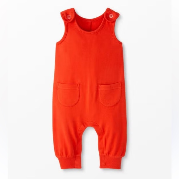 Hanna Andersson Other - Hanna Andersson French Terry Pocket Overalls 3-6 Months